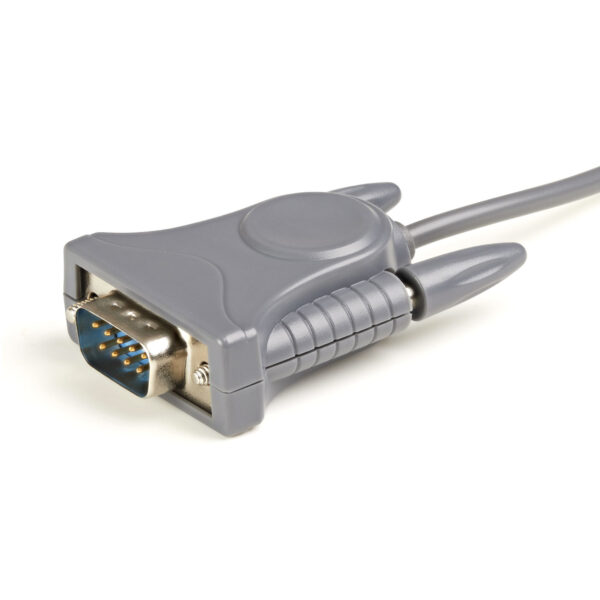 5893900_4936614295.jpg StarTech.com 3ft (91cm) 1-Port USB to Serial Cable, DB9/DB25 RS232 to USB Converter, Prolific, USB to Serial Adapter