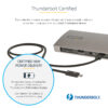 58accf7ff2369482d9465d8b83d7ac01.jpg StarTech.com Thunderbolt 4 Dock, 96W Power Delivery, Single 8K/Dual Monitor 4K 60Hz, 3xTB4/USB4 ports, 4xUSB-A, SD, GbE, Thunderbolt 4 Docking Station for Windows or TB3 MacBook, 0.8m Cable