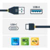596ad139f6279b76508a8e6b31646a744f528f43.jpg StarTech.com USB-A to USB-C Cable - M/M - 0.5 m - USB 3.1 (10Gbps)