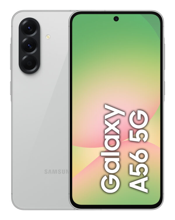 5c5c53b63d3f4325ede573ba392ca940c750ee1b.jpg Samsung Galaxy A56 17 cm (6.7") Dual SIM Android 15 5G USB Type-C 8 GB 256 GB 5000 mAh Light grey