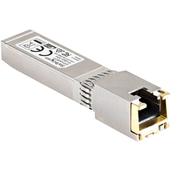 60162819_0417433257.jpg StarTech.com Cisco SFP-10GB-TC Compatible SFP+ Module - 10GBASE-T - SFP to RJ45 Cat6/Cat5e - 10GE Gigabit Ethernet SFP+ - RJ-45 30m - Cisco Firepower, ASR1000, ASR9000