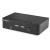 62358955_0791879123.jpg StarTech.com 2 Port DisplayPort KVM Switch - 4K 60Hz - Single Display - Dual Port UHD DP 1.2 USB KVM Switch with Integrated USB 3.0 Hub & Audio - Dell HP Apple Lenovo - TAA Compliant