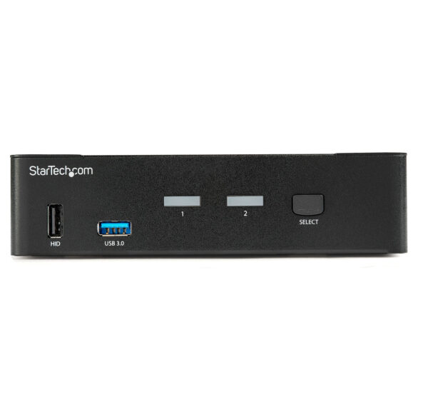 62358955_1728677379.jpg StarTech.com 2 Port DisplayPort KVM Switch - 4K 60Hz - Single Display - Dual Port UHD DP 1.2 USB KVM Switch with Integrated USB 3.0 Hub & Audio - Dell HP Apple Lenovo - TAA Compliant