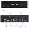 62358955_6620842526.jpg StarTech.com 2 Port DisplayPort KVM Switch - 4K 60Hz - Single Display - Dual Port UHD DP 1.2 USB KVM Switch with Integrated USB 3.0 Hub & Audio - Dell HP Apple Lenovo - TAA Compliant