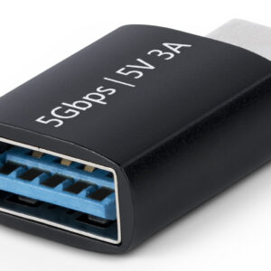 StarTech.com USB-C to USB-A Adapter, USB 5Gbps, Compact USB-C Male to USB-A Female Adapter, Durable Metal Housing, M/F