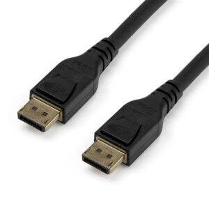 65105698_2384986502.jpg StarTech.com 10ft (3m) VESA Certified DisplayPort 1.4 Cable, 8K 60Hz HBR3 HDR, UHD DisplayPort to DisplayPort Monitor Cord, Ultra HD 4K 120Hz DP 1.4 Video Cable M/M DP Connector