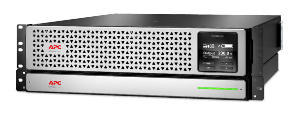 APC Smart-UPS On-Line, 1000VA, Lithium-ion, Rackmount 3U, 230V, 8x C13 IEC outlets, Network Card, Extended runtime, W/ rail kit