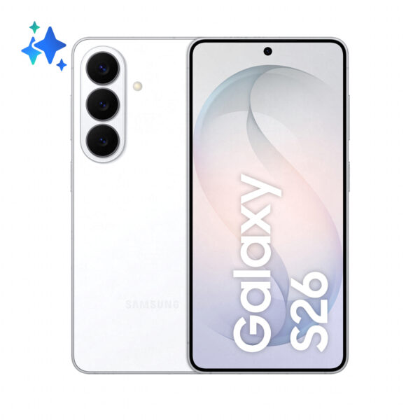 66dda28f48808178d6f37bd4b94baf24ef57b0f4.jpg Samsung Galaxy S26 16 cm (6.3") Dual SIM Android 16.0 5G USB Type-C 12 GB 256 GB 4300 mAh White
