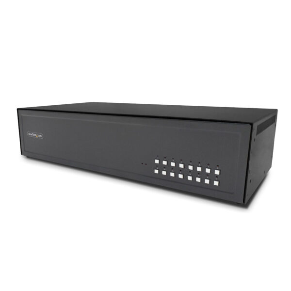 6979c6a98f9408cd715057a87a1eb4e0dee75c7e.jpg StarTech.com Secure 16-Port KVM Switch, DVI, NIAP 4.0 Desktop KVM, Metal Housing, CAC Port, Made in the USA