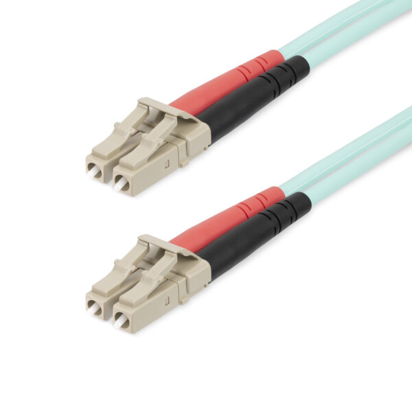 6a53688cffca5f82d568ef3035556e9f.jpg StarTech.com 25m (82ft) LC/UPC to LC/UPC OM4 Multimode Fiber Optic Cable, 50/125µm LOMMF/VCSEL Zipcord Fiber, 100G, Low Insertion Loss - LSZH Fiber Jumper Cord