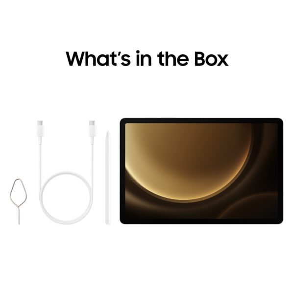 Samsung Galaxy Tab S9 FE Samsung Exynos 256 GB 27.7 cm (10.9") 8 GB Wi-Fi 6 (802.11ax) Android 13 Silver