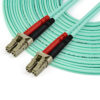 72512710_9305782866.jpg StarTech.com 10m (30ft) LC/UPC to LC/UPC OM4 Multimode Fiber Optic Cable, 50/125µm LOMMF/VCSEL Zipcord Fiber, 100G, Low Insertion Loss - LSZH Fiber Jumper Cord