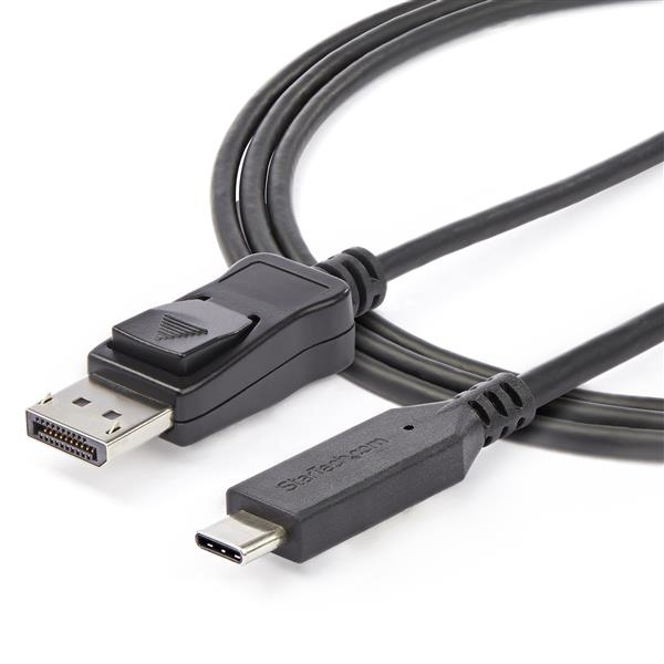 72731145_1572018054.jpg StarTech.com 6ft/1.8m USB C to DisplayPort 1.4 Cable - 4K/5K/8K USB Type-C to DP 1.4 Alt Mode Video Adapter Converter - HBR3/HDR/DSC - 8K 60Hz DP Monitor Cable for USB-C/Thunderbolt 3