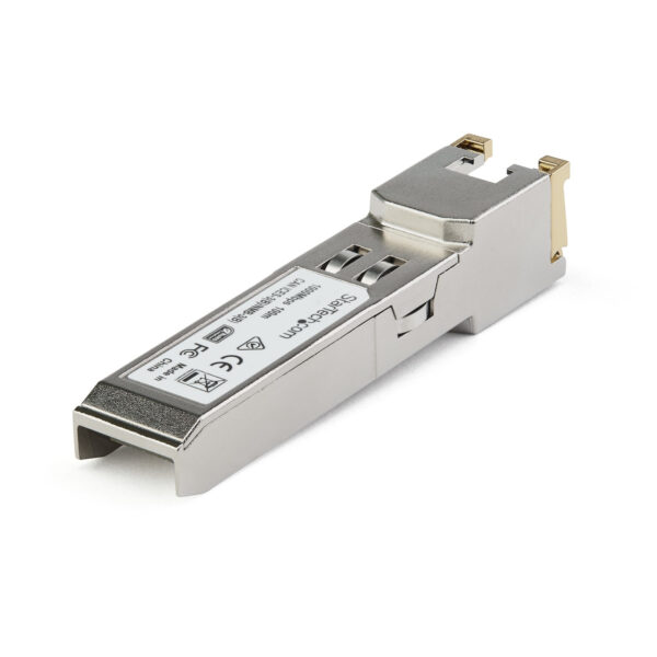 76454623_5972667912.jpg StarTech.com Cisco GLC-TE Compatible Module - 1000BASE-T Copper Industrial Gigabit Ethernet Transceiver - SFP to RJ45 Cat6/Cat5e 100m Extended Temp - Cisco Firepower, IE 2000, C9500, C2960