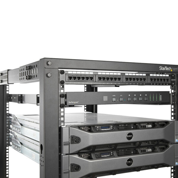 76909143_4154083927.jpg StarTech.com 1U 19 inch Server Rack Rails - 24-36 inch Adjustable Depth - Universal 4 Post Rack Mount Rails - Network Equipment/Server/UPS Mounting Rail Kit HPE ProLiant Dell PowerEdge
