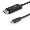 77385323_2800970111.jpg StarTech.com 3.3ft (1m) USB C to DisplayPort 1.4 Cable 8K 60Hz/4K - Bidirectional DP to USB-C or USB-C to DP Reversible Video Adapter Cable -HBR3/HDR/DSC - USB Type-C/Thunderbolt Monitor Cable
