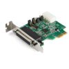 77943592_7543646596.jpg StarTech.com 4-port PCI Express RS232 Serial Adapter Card - PCIe RS232 Serial Host Controller Card - PCIe to Serial DB9 - 16950 UART - Low Profile Expansion Card - Windows/Linux - TAA