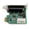 77943592_8173705323.jpg StarTech.com 4-port PCI Express RS232 Serial Adapter Card - PCIe RS232 Serial Host Controller Card - PCIe to Serial DB9 - 16950 UART - Low Profile Expansion Card - Windows/Linux - TAA