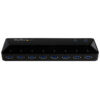 StarTech.com 10-Port USB 3.0 Hub with Charge and Sync Ports - 2 x 1.5A Ports~10-Port USB 3.0 Hub with Charge and Sync Ports - 5Gbps - 2 x 1.5A Ports