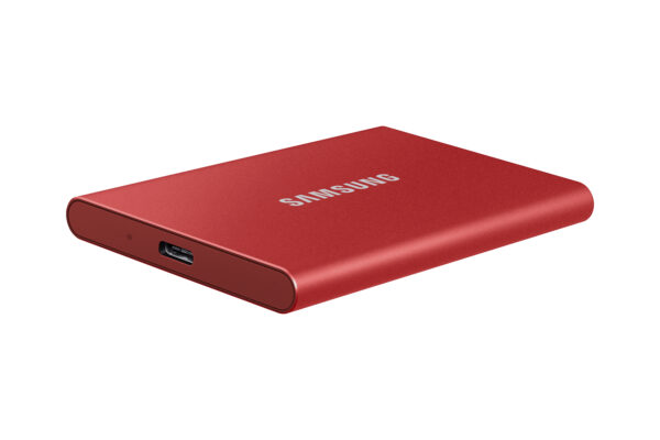 79127686_2126098898.jpg Samsung Portable SSD T7 2 TB USB Type-C 3.2 Gen 2 (3.1 Gen 2) Red