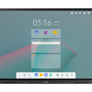 Samsung WA75C interactive whiteboard 190.5 cm (75") 3840 x 2160 pixels Touchscreen Black
