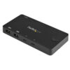 80207744_8804477316.jpg StarTech.com 2 Port USB C KVM Switch - 4K 60Hz HDMI - Compact Dual Port UHD USB Type C Desktop Mini KVM Switch with USB C Cables - Bus Powered - MacBook iPad Pro ThinkPad IdeaPad EliteBook