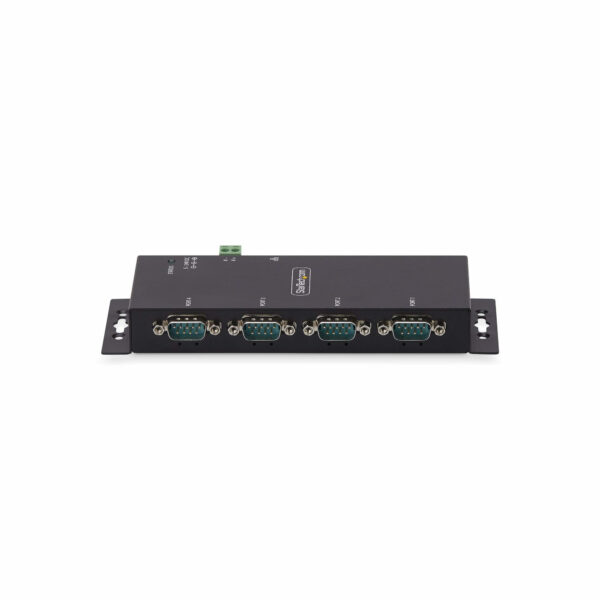 8101dfe1ee4ffb9c249fe60e31808d8847927661.jpg StarTech.com 4-Port Serial to Ethernet Adapter, IP Serial Device Server For Remote RS232 Devices, Wall/DIN Rail Mountable, Metal Housing, RJ45 LAN to DB9 Serial Converter