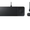 Samsung Wireless Charger Trio Headset, Smartphone, Smartwatch Black USB Wireless charging Fast charging Indoor