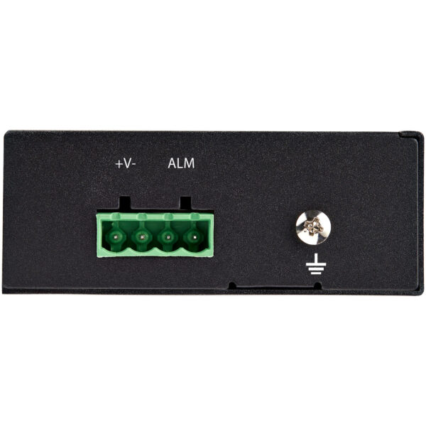 86648718_0792096918.jpg StarTech.com PoE+ Industrial Fiber to Ethernet Media Converter 60W - SFP to RJ45 - Singlemode/Multimode Fiber to Copper Gigabit Ethernet - Compact Size - IP-30/ -40 to +75C