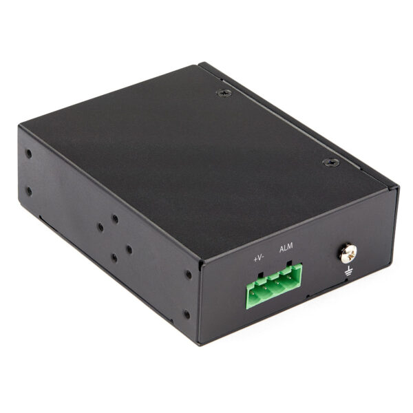 86648718_5279522080.jpg StarTech.com PoE+ Industrial Fiber to Ethernet Media Converter 60W - SFP to RJ45 - Singlemode/Multimode Fiber to Copper Gigabit Ethernet - Compact Size - IP-30/ -40 to +75C