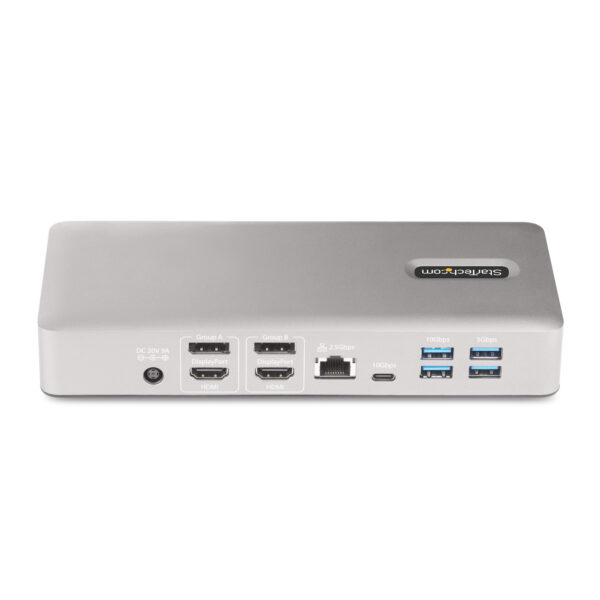 86db48057fb10f34944bde51ddc3ae74.jpg StarTech.com Universal USB4 & Thunderbolt 4 Docking Station, Quad Display on Windows, Dual Display on MacBook, HDMI DP Dock with 98W Laptop Charging