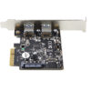87890179_0406999336.jpg StarTech.com 2-Port USB PCIe Card with 10Gbps/port - USB 3.1/3.2 Gen 2 Type-A PCI Express 3.0 x2 Host Controller Expansion Card - Add-On Adapter Card - Full/Low Profile - Windows & Linux