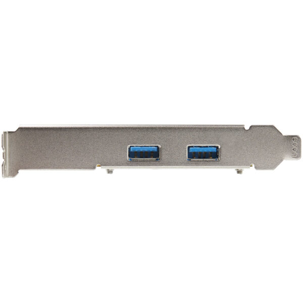 87890179_1485174737.jpg StarTech.com 2-Port USB PCIe Card with 10Gbps/port - USB 3.1/3.2 Gen 2 Type-A PCI Express 3.0 x2 Host Controller Expansion Card - Add-On Adapter Card - Full/Low Profile - Windows & Linux