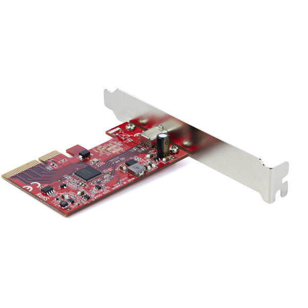 88597497_3677359553.jpg StarTech.com 1-Port USB 3.2 Gen 2x2 PCIe Card, USB-C 20Gbps SuperSpeed PCI Express 3.0 x4 Controller Card, USB Type-C Adapter Card, Data Only, Windows/macOS/Linux, TAA