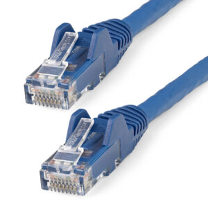 89555088_7320510409.jpg StarTech.com 1m CAT6 Ethernet Cable - LSZH (Low Smoke Zero Halogen) - 10 Gigabit 250Mhz 100W PoE RJ45 10GbE UTP Network Patch Cord Snagless with Strain Relief - Blue, CAT 6, ETL Verified, 24AWG