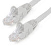 StarTech.com 1m CAT6 Ethernet Cable - LSZH (Low Smoke Zero Halogen) - 10 Gigabit 250Mhz 100W PoE RJ45 10GbE UTP Network Patch Cord Snagless with Strain Relief - Grey, CAT 6, ETL Verified, 24AWG