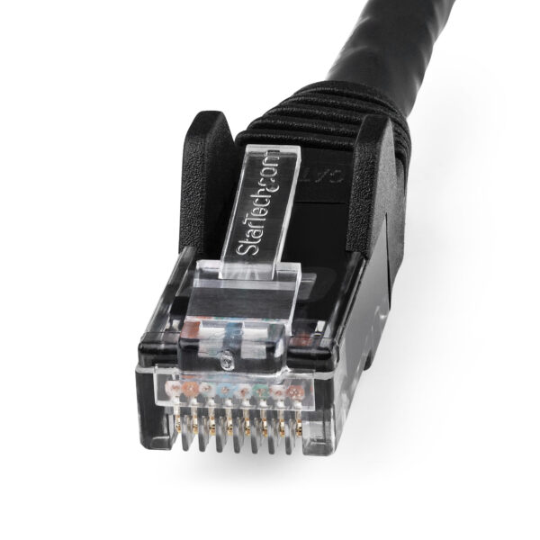 89555090_6140935918.jpg StarTech.com 2m CAT6 Ethernet Cable - LSZH (Low Smoke Zero Halogen) - 10 Gigabit 250Mhz 100W PoE RJ45 10GbE UTP Network Patch Cord Snagless with Strain Relief - Black, CAT 6, ETL Verified, 24AWG