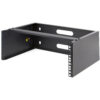 89660032_8257330544.jpg StarTech.com 4U Wall Mount Network Rack - 14 Inch Deep (Low Profile) - 19" Patch Panel Bracket for Shallow Server and IT Equipment, Network Switches - 44lbs/20kg Weight Capacity, Black