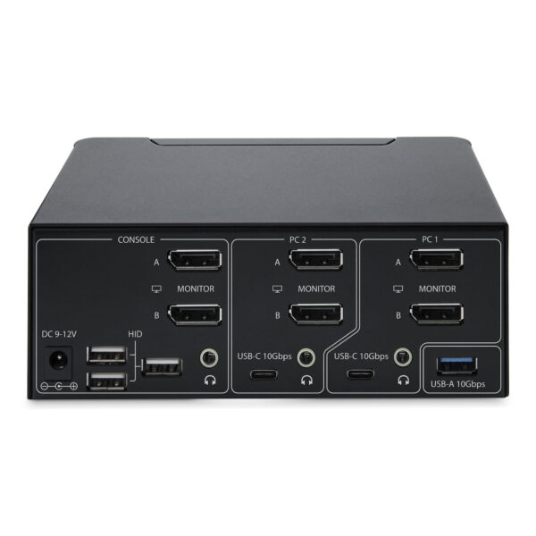 StarTech.com P2CDD143-KVM-SWITCH KVM switch Black