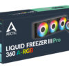 ARCTIC Liquid Freezer III Pro 360 A-RGB - Multi Compatible All-in-One CPU Water Cooler with A-RGB