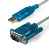9116791_0069993093.jpg StarTech.com 3ft (91cm) 1-Port USB to RS232 DB9 Serial Adapter Cable, USB to Serial Adapter Cable - M/M