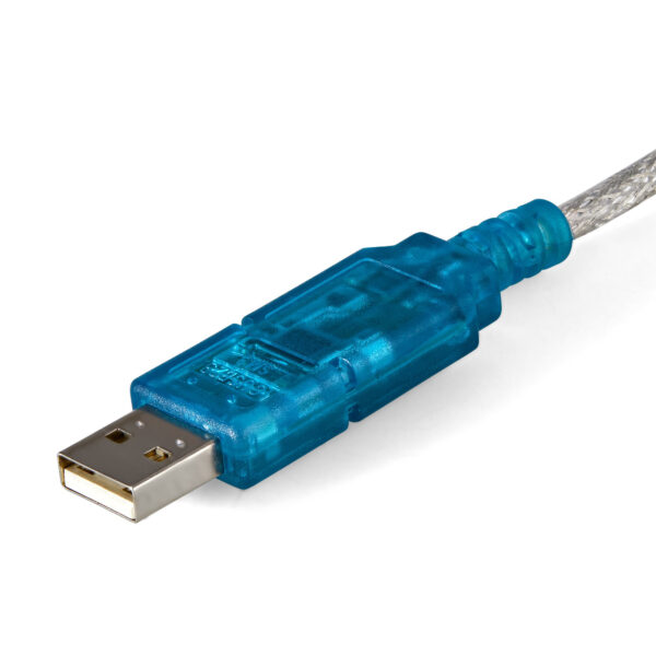 9116791_4151902174.jpg StarTech.com 3ft (91cm) 1-Port USB to RS232 DB9 Serial Adapter Cable, USB to Serial Adapter Cable - M/M