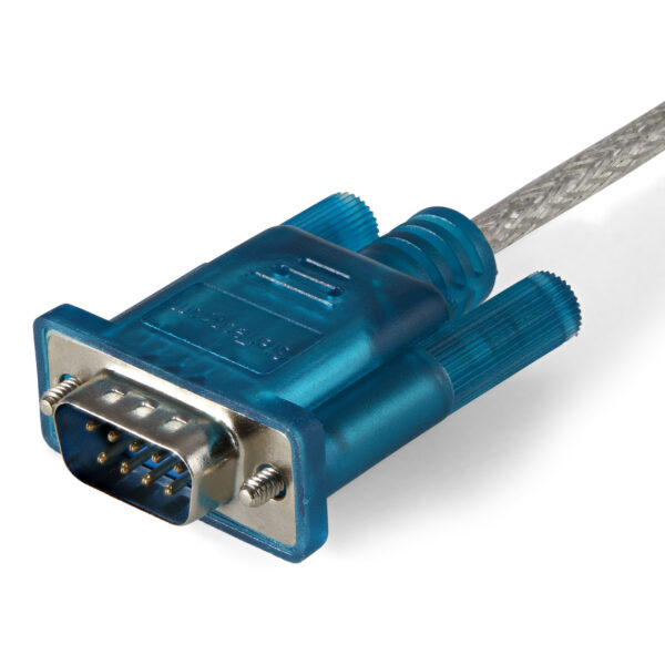 9116791_6349687607.jpg StarTech.com 3ft (91cm) 1-Port USB to RS232 DB9 Serial Adapter Cable, USB to Serial Adapter Cable - M/M