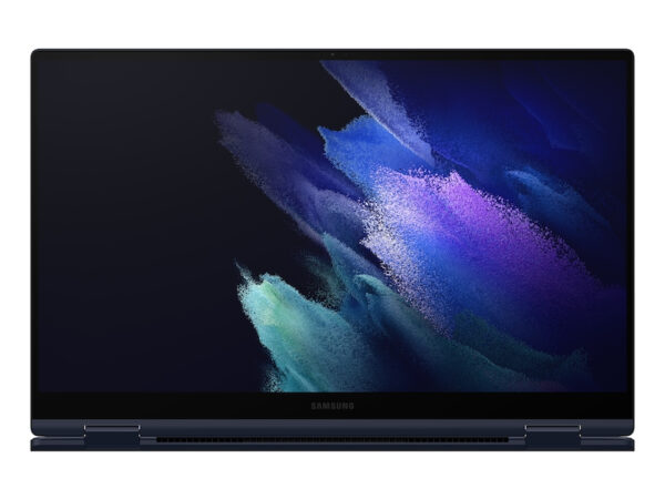 91818251_0062762195.jpg Samsung Galaxy Book Pro 360 NP950QDB-KB4UK laptop Intel® Core™ i7 i7-1165G7 Hybrid (2-in-1) 39.6 cm (15.6") Touchscreen Full HD 16 GB LPDDR4x-SDRAM 512 GB SSD Wi-Fi 6 (802.11ax) Windows 11 Home Navy