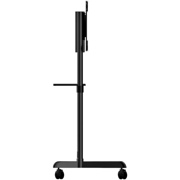 92041463_3817566189.jpg StarTech.com Mobile TV Cart - Portable Rolling TV Stand for 37-70" VESA Display (154lb/70kg) - TV Stand w/Shelf & Storage Compartment - Rotate/Tilt Display - Universal TV Mount on Wheels