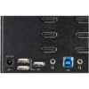 92043451_4225182500.jpg StarTech.com 2 Port Quad Monitor DisplayPort KVM Switch - 4K 60Hz UHD HDR - Desktop 4K DP 1.2 KVM with 2 Port USB 3.0 Hub (5Gbps) & 4x USB 2.0 HID Ports, Audio - Hotkey Switching - TAA