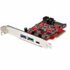 92799532_2073540845.jpg StarTech.com 5-Port USB PCIe Card - 10Gbps USB 3.1 Gen 2 PCIe Card w/ 1x USB-C & 2x USB-A - 1x 2 Port IDC (Internal 5Gbps USB Header Expansion) - USB C PCI Express Controller Card