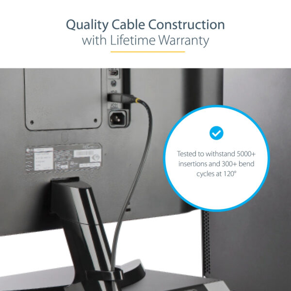 93159987_1096444802.jpg StarTech.com 13ft (4m) VESA Certified DisplayPort 1.4 Cable - 8K 60Hz HDR10 - Ultra HD 4K 120Hz Video - DP 1.4 Cable / Cord - For Monitors/Displays - DisplayPort to DisplayPort Cable - M/M