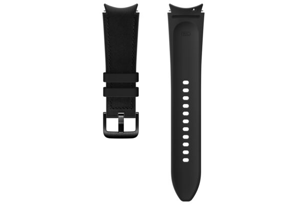 Samsung ET-SHR89LBEGEU Smart Wearable Accessories Band Black Fluoroelastomer, Genuine leather