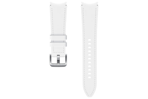 Samsung ET-SHR89LWEGEU Smart Wearable Accessories Band White Fluoroelastomer, Genuine leather